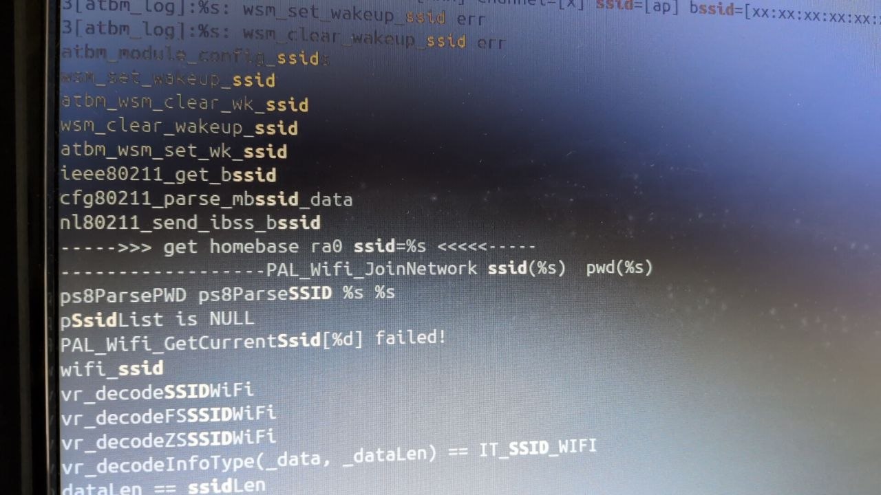 Strings related to SSID